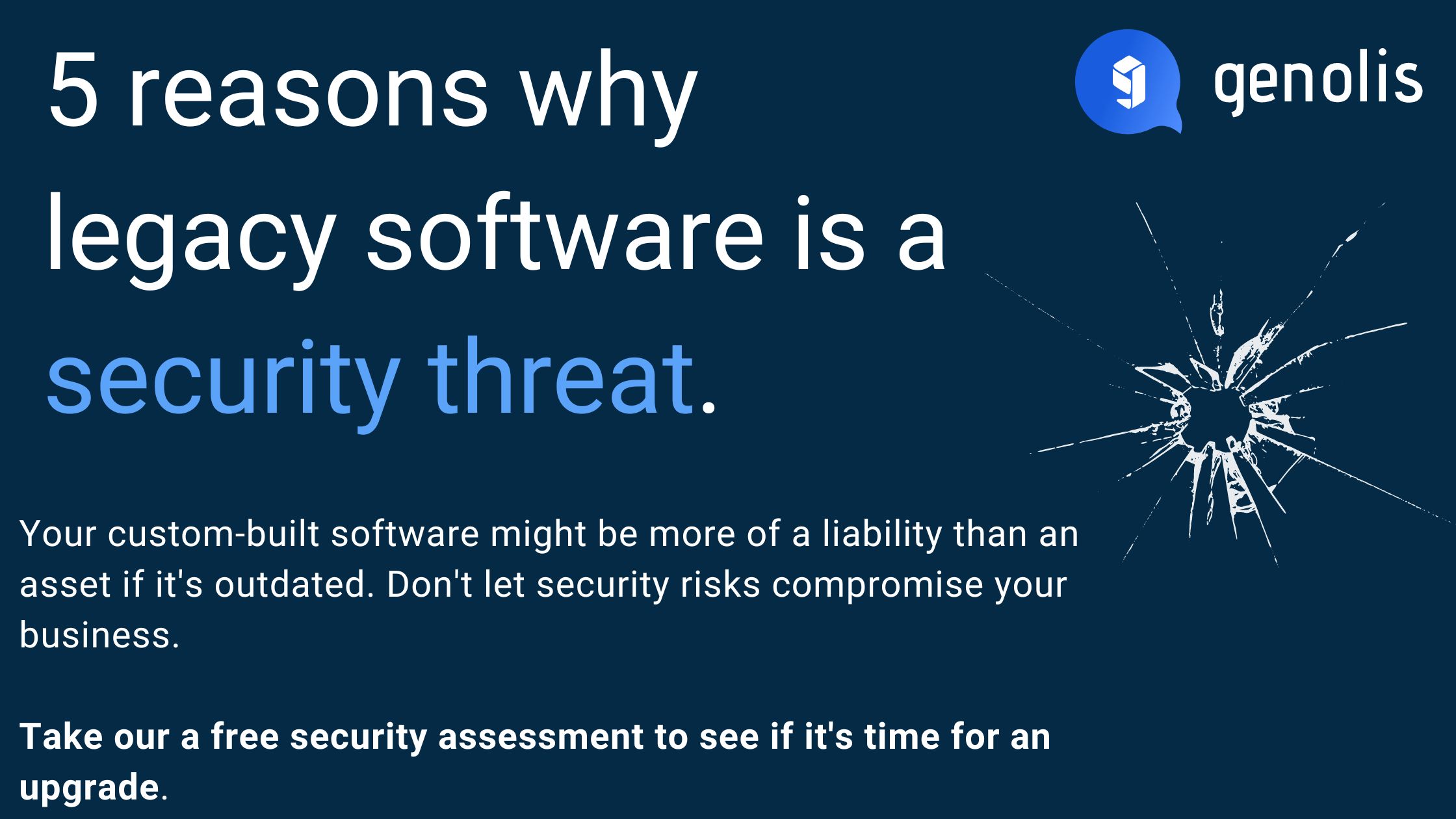 5 Reasons Why Legacy Software is a Security Threat